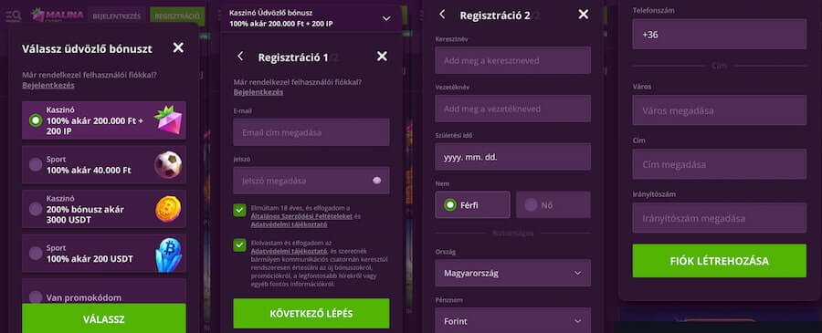 fióknyitás