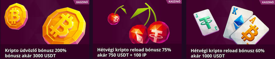 kripto ajánlatok