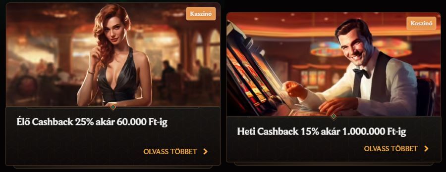 Crownplay cashback bónuszok