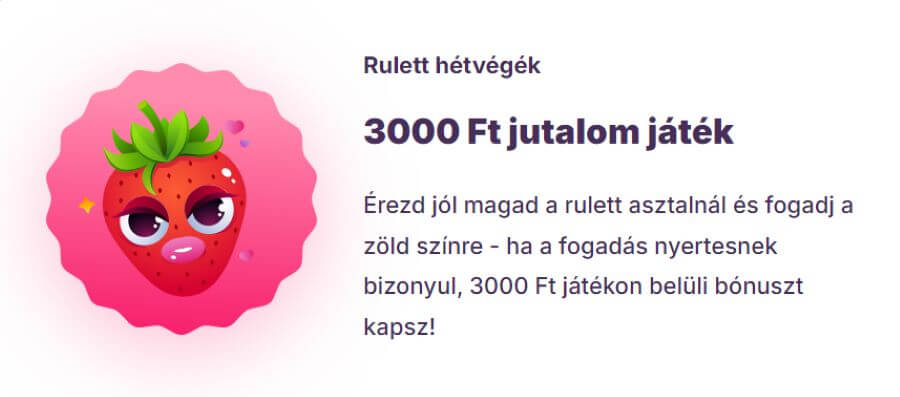 Nomini rulett hétvégék