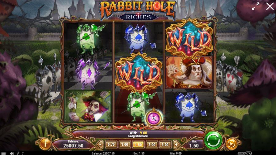 Rabbit Hole Riches őszi nyerőgép