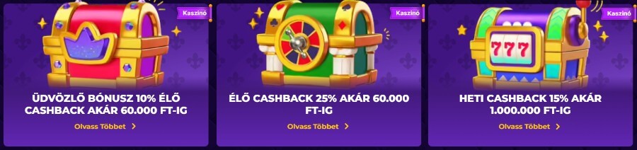 Cashback ajánlatok