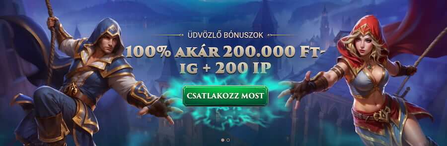 Slotuna üdvözlő csomag