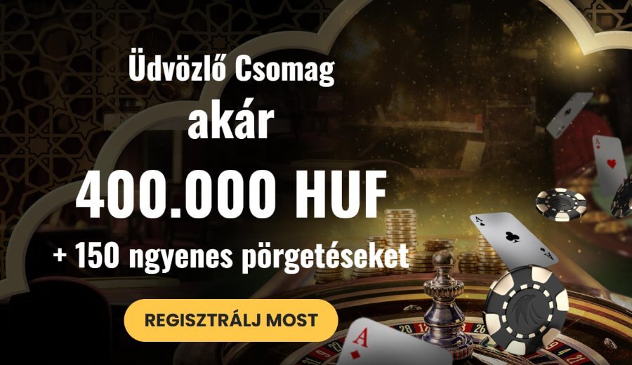 Emirbet üdvözlő ajánlat