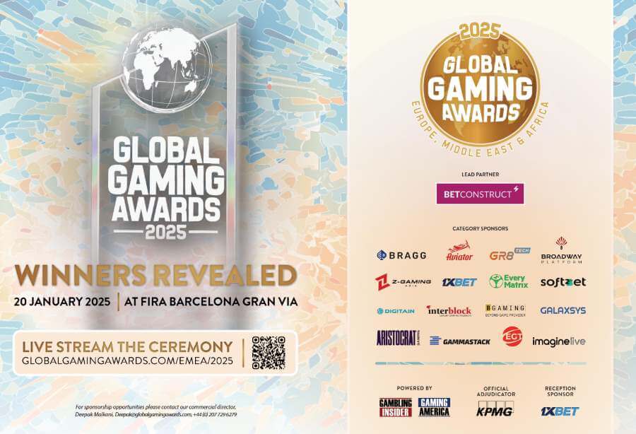 Global Gaming Awards díjátadó részletek