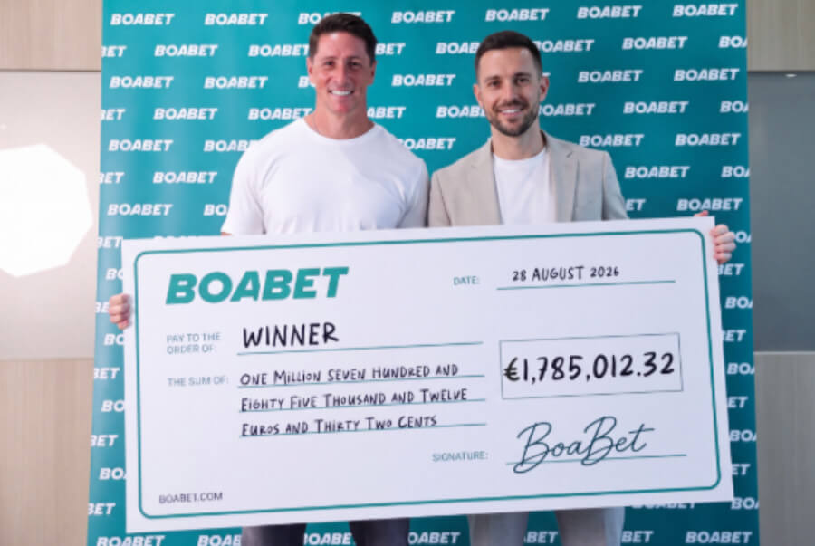 BoaBet jackpot nyeremény