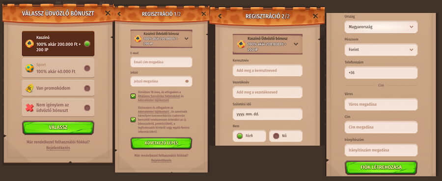 fióknyitás