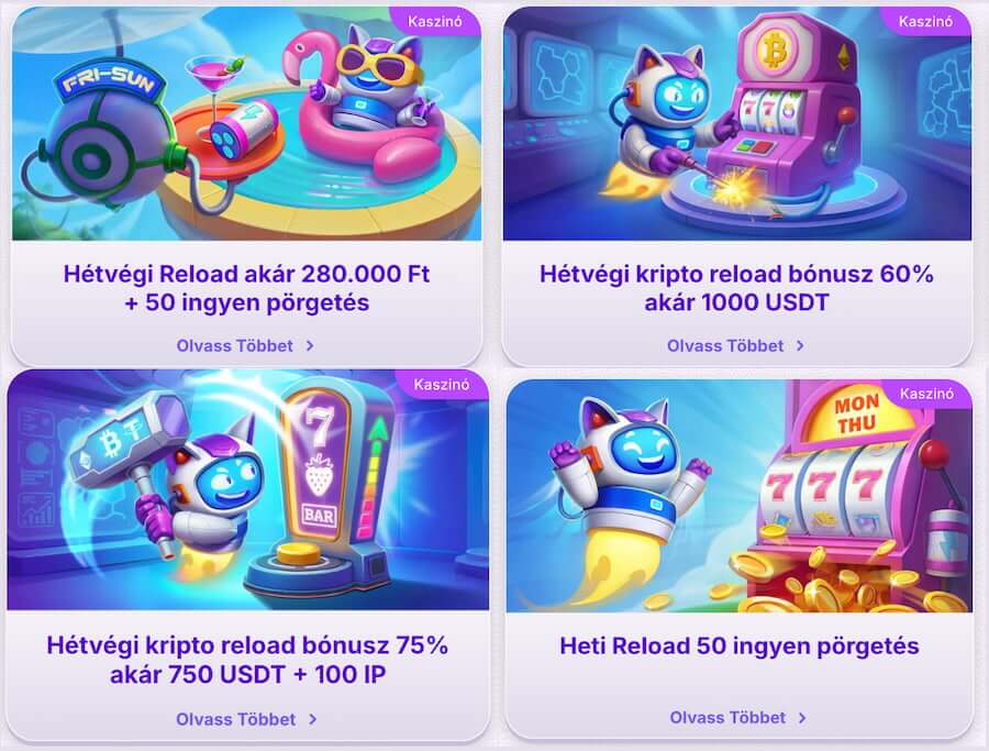 Robocat ajánlatok