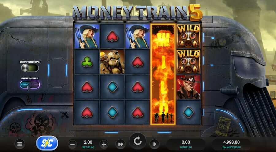 Money Train 5 új nyerőgép