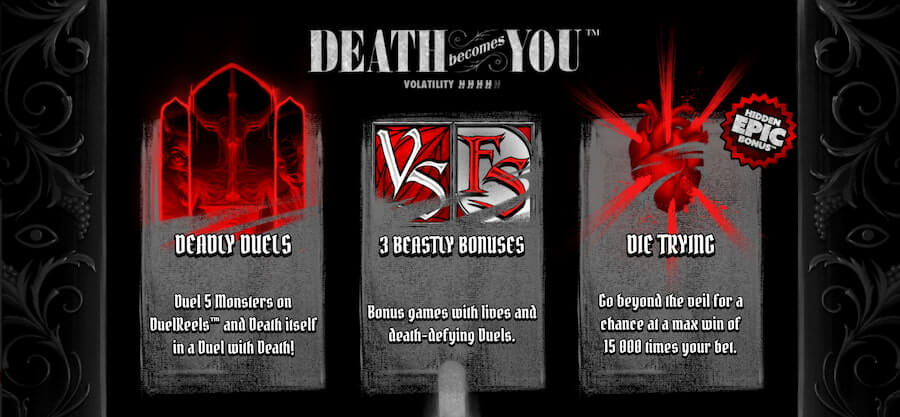 Death Becomes You bónuszfunkciók